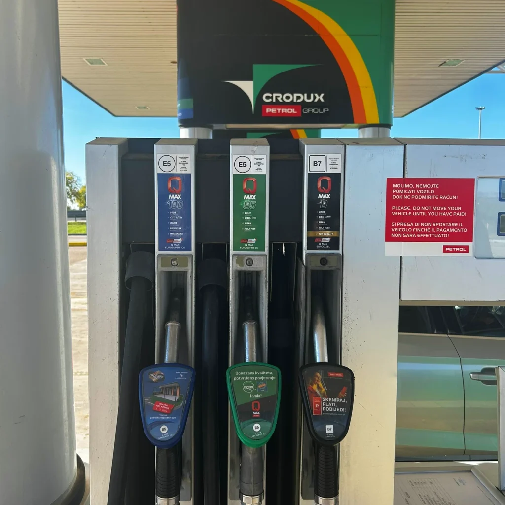 Eurosuper 95-Kraftstoff – Diesel oder Benzin