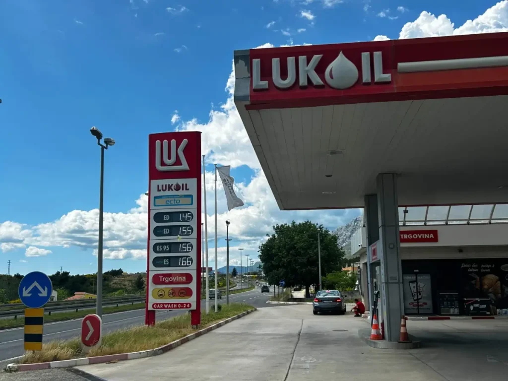 Lukoil Croazia prezzi benzina