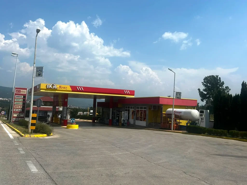 Tanskstelle im Posušje Bosnien