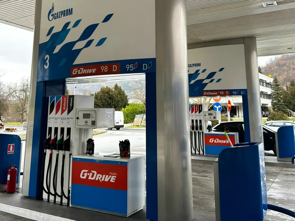 Lukoil tankstelle Kroatien