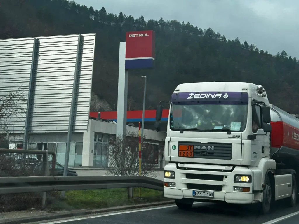 Tankstelle in Bosnien und Herzegowina