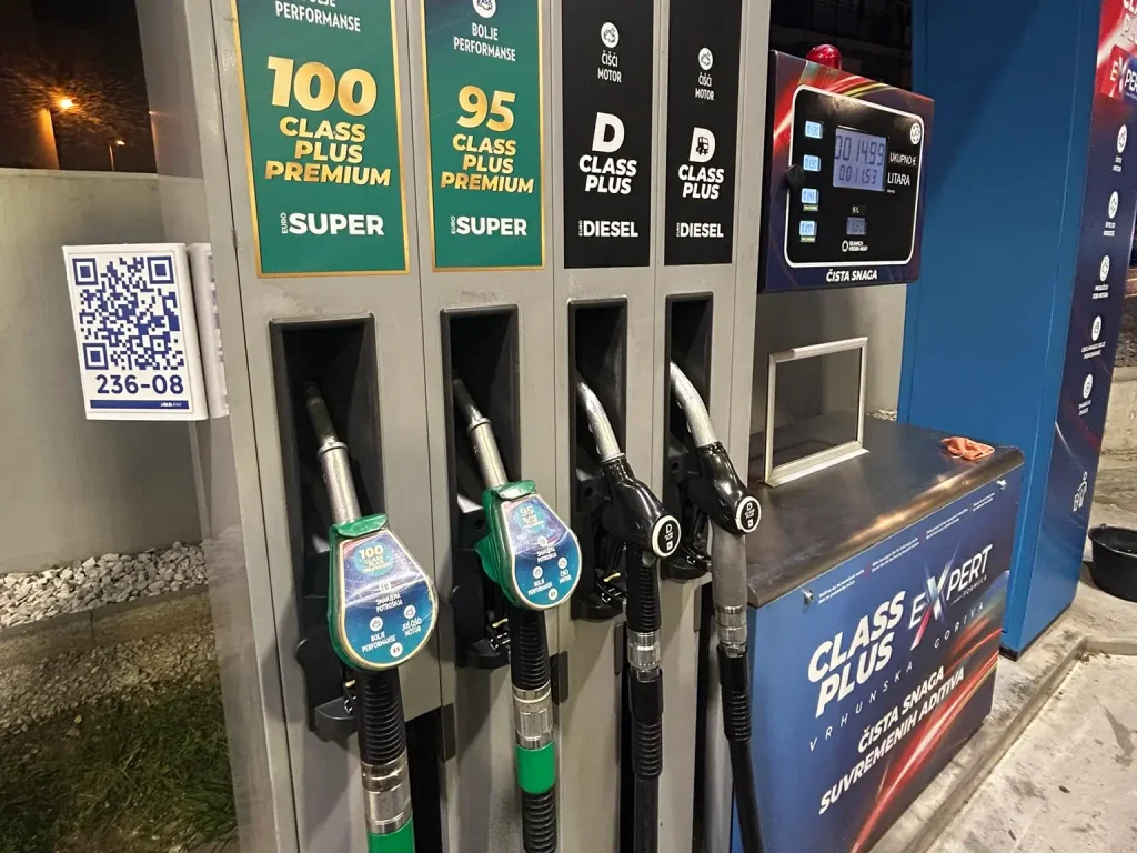 INA Tankstelle Kroatien
