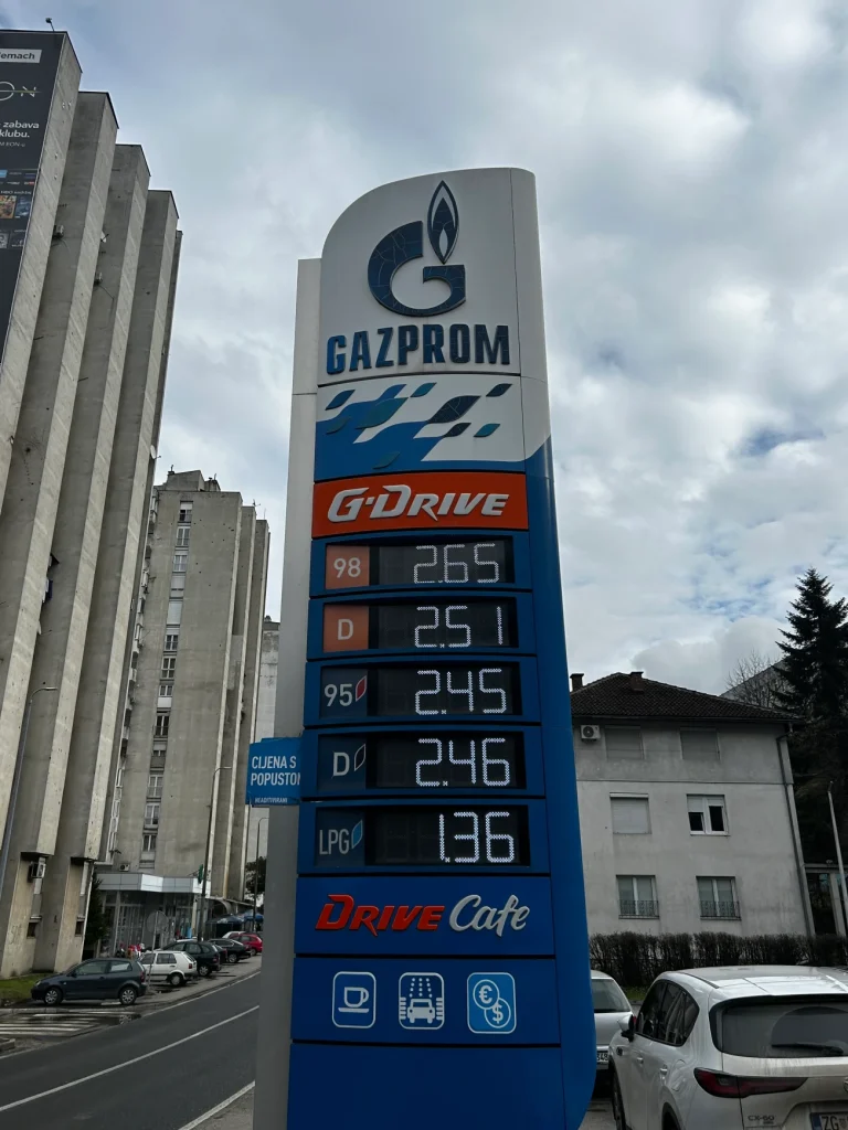Fuel prices North Macedonia