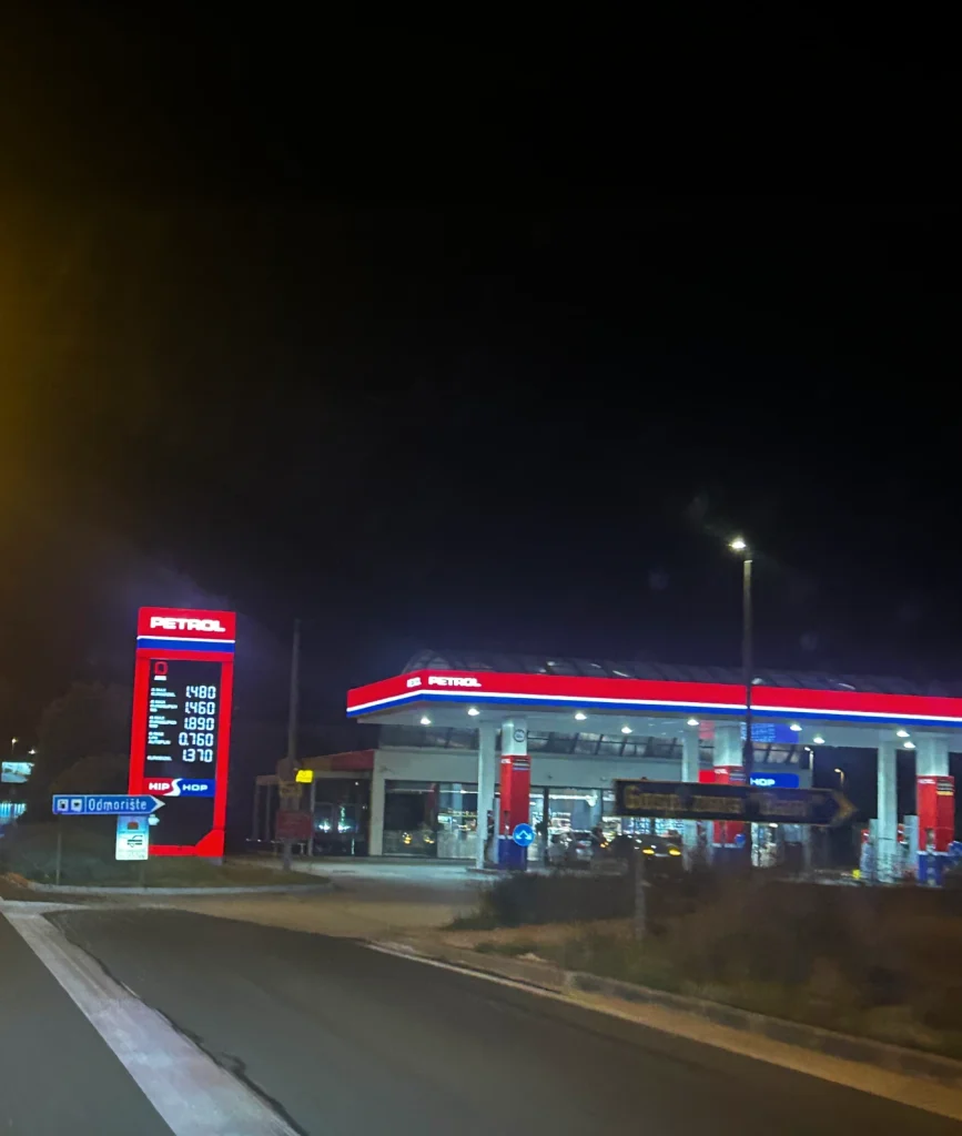Petrol petrol station